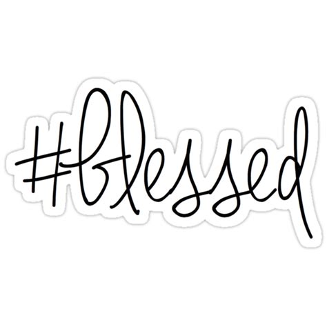 Blessed Stickers By Stickerzzz Redbubble