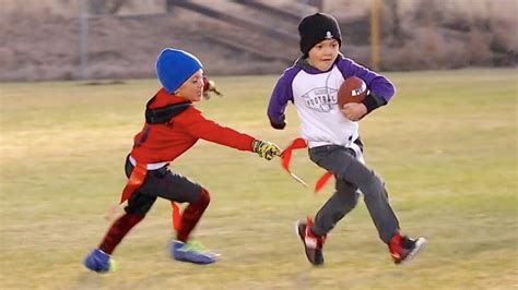 🏈hilarious Little Kids Tackles At Flag Football Championship 🏈 Youtube