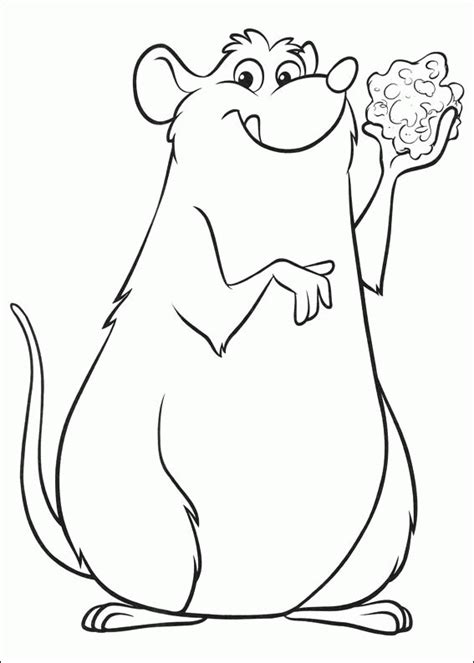 11 Free Printable Ratatouille Coloring Pages Billyrenato