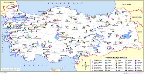 Türkiye fiziki haritası türkiye fiziki haritası türkiye'nin fiziki yapısını gösteren haritadır. Türkiye Maden Haritası: Türkiye'nin Madenleri Ve ...