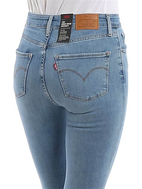 Skinny Jeans Levis 721 Faded Denim High Rise Skinny Jeans 188820332