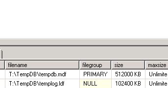Move The Existing Tempdb Files To The New Location In Sql Server Hot