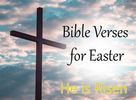 25 Bible Verses About Easter Heavenly Mindset