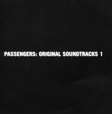Passengers Original Soundtracks 1 1995 Cd Discogs