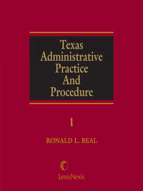 Texas Administrative Practice And Procedure Lexisnexis Store