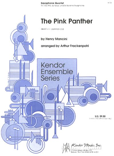 the pink panther saxophone quartet aatb cosmo music