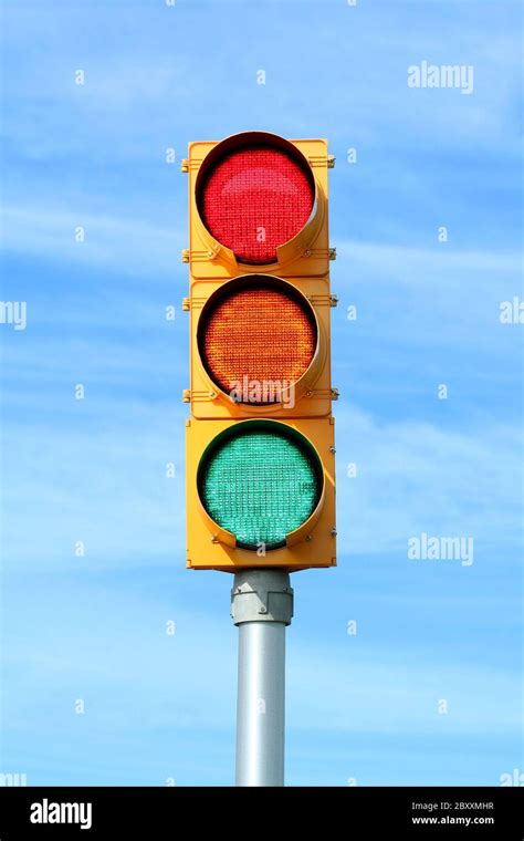 Traffic Signal Light Stock Photo Alamy