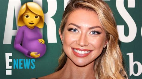 Stassi Schroeder Shows Off Her Baby Bump E News Youtube