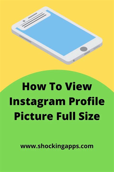 How To View Instagram Profile Picture Full Size Complete Guide In