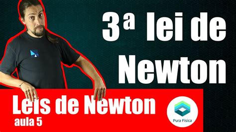 Física Leis De Newton 3a Lei De Newton Ação E Reação Youtube