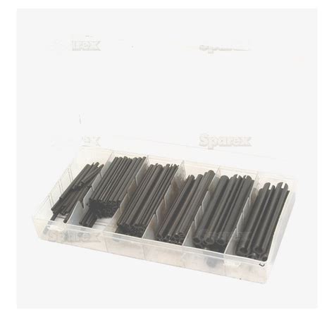 Sparex S29900 Roll Pin Kit Metric 160 Pieces For