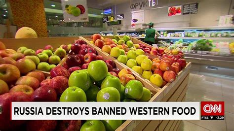 Russia Bans More Foreign Foods