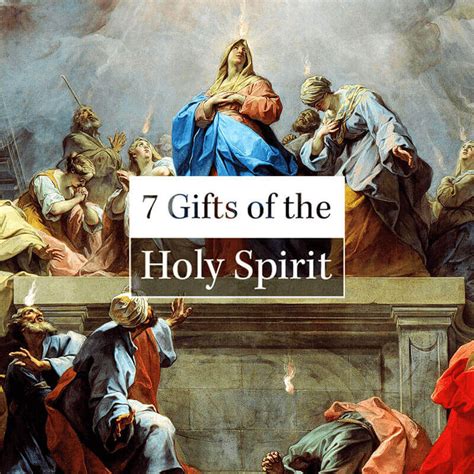 7 Gifts Of The Holy Spirit Chaplet Good Catholic