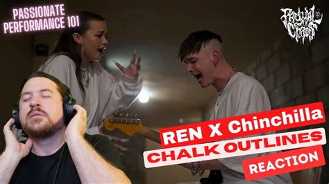 Ren X Chinchilla Break My Heart Chalk Outlines Reaction Youtube