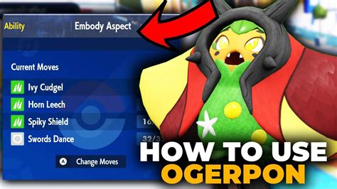 Ogerpon Is The Strongest New Pokemon In The Dlc Heres Why Youtube