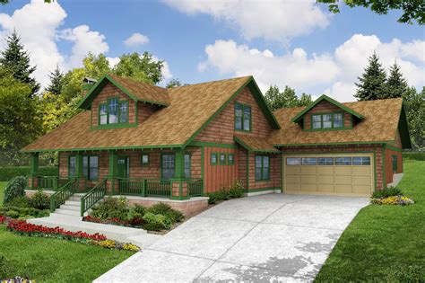Craftsman homes or bungalows went up mostly from 1905 to 1930 and appeared in all regions of the country. Craftsman House Plans - Carrington 30-360 - Associated Designs