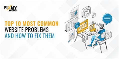 Top 10 Most Common Website Problems How To Fix Them Fixmywebs