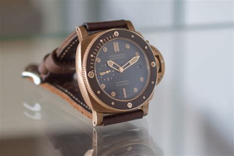 Hands On Panerai Submersible Bronzo Pam00968 Live Pics Specs And Price