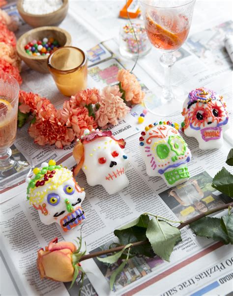 A Sugar Skull Decorating Party Camille Styles