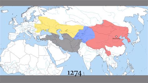 The Mongol Empire 1206 1400 Youtube