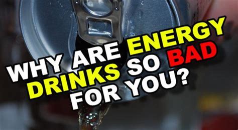 Energy Drinks What Exactly Are You Drinking Is Revealed And It Is