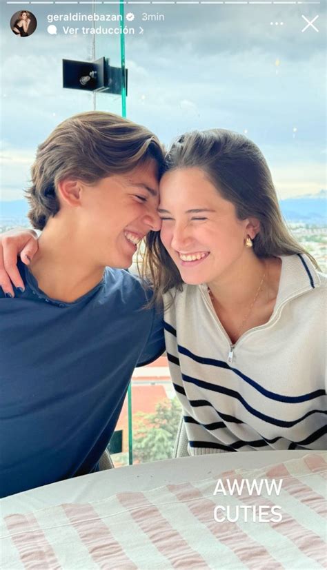 Geraldine Bazán feliz de suegra presume al novio de su hija