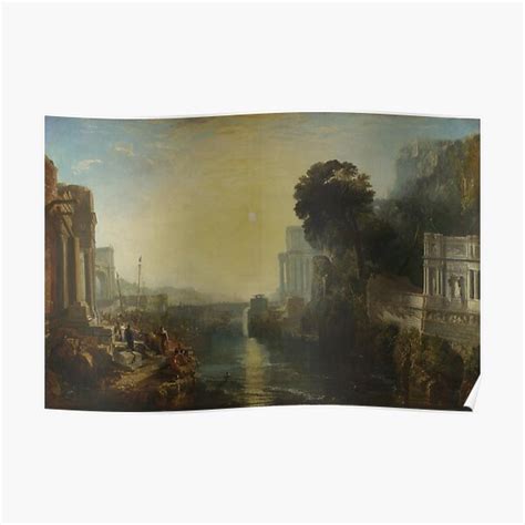 Dido Building Carthage Joseph Mallord William Turner Poster By