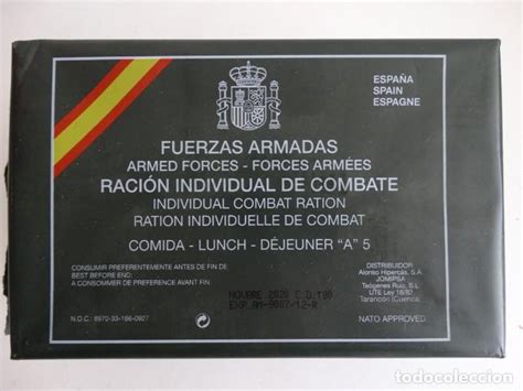 Racion de combate del ejercito español - Vendido en Venta Directa