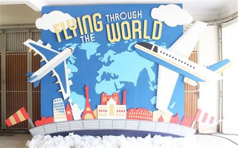 Shannon hung betting from the ceiling to look like clouds along balloons balloon lanterns kids playroom vbs hot air balloon party decorations crafts hot air. Kara's Party Ideas Airplane 5th Birthday Party | Kara's ...