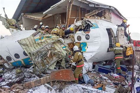 Kazakhstan 12 Killed And Dozens Wounded As Plane Crashes After Takeoff