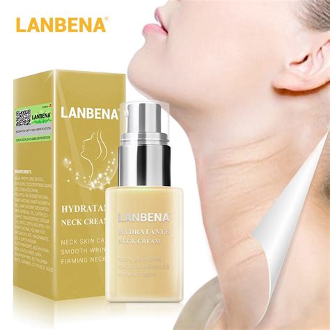 Lanbena Hydrating Neck Whitening Cream Anti Wrinkles Firming Moisturizing Tightening Neck Skin