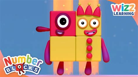 Numberblocks Riding The Rays Learn To Count Wizz Learning Youtube