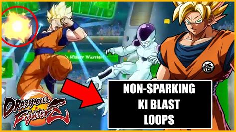 How To Properly Perform Gokus Non Sparking Ki Blast Loop Combo