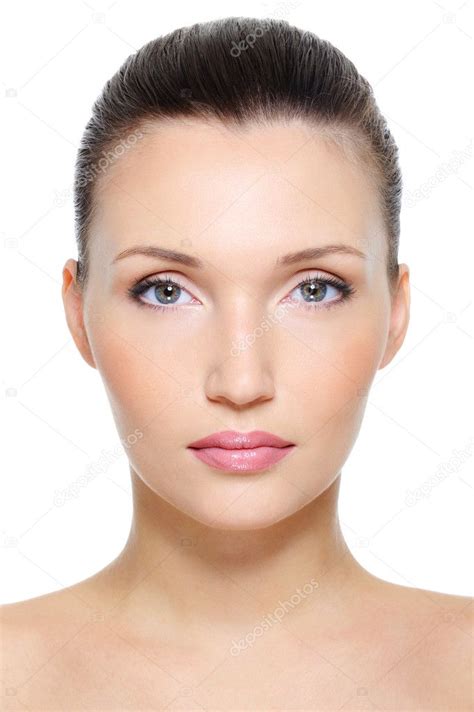 Portrait Of A Beauty Young Female Face — Stock Photo © Valuavitaly 1550168