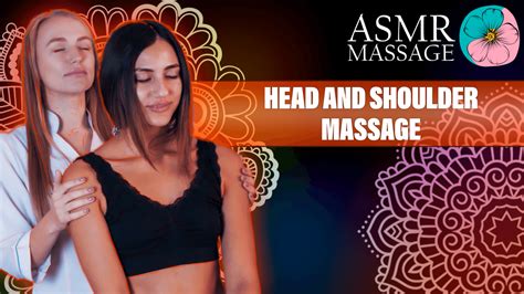 head and shoulders massage with baomboo sticks patreon asmr massage