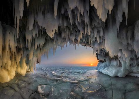 Download Wallpaper 1920x1080 Cave Stalactites Stalagmites Water 76d