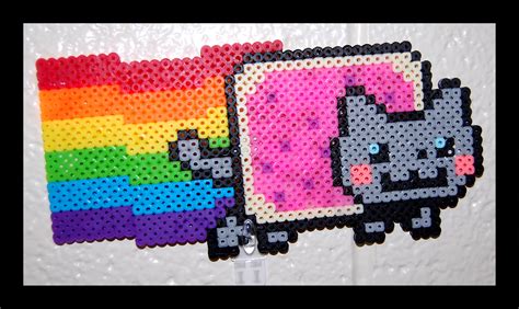 Nyan Cat Perler Beads By Maypoman On Deviantart