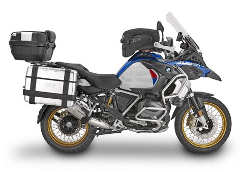 Disfruta del nuevo motor, la electrónica, así como opciones y acabados especiales para este modelo. GIVI Zubehör für die BMW R 1250 GS Adventure 2019