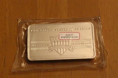 10 Troy Ounce Usa Silver Bar