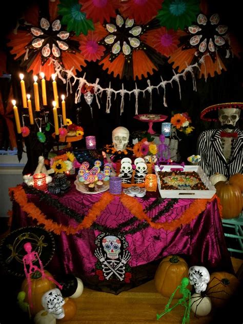 Day Of The Dead Halloween Party Ideas Photo 1 Of 18 Catch My Party