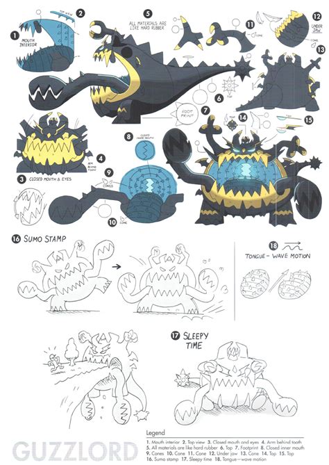 File Guzzlord SM concept art Bulbapedia the community driven Pokémon encyclopedia
