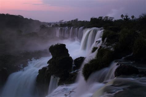 Iguazu Falls At Sunrise Img5748 Travel Well Fly Safe