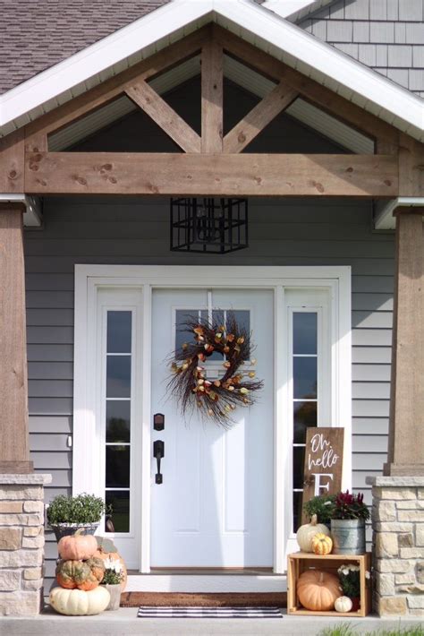 30 Cozy Small Porch Design Ideas To Try Right Now Fall Front Porch