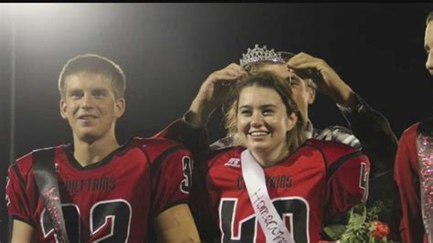 Two Football Players Crowned Homecoming Royalty