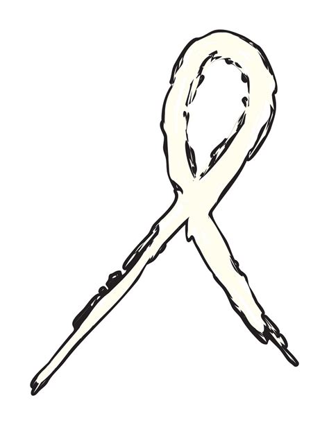 Lung Cancer Ribbon Clipart Best