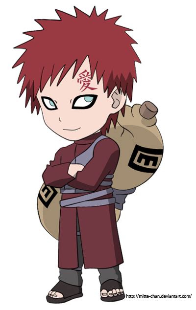 Gaara shippuden chibi by Mitte-chan | Gaara | Pinterest ...