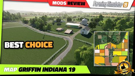 Fs19 Top New Map Griffin Indiana 19 Maps Review Youtube