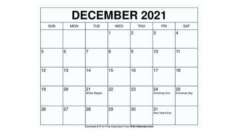 Free December 2022 January 2023 Calendar Printable Pdf Free December