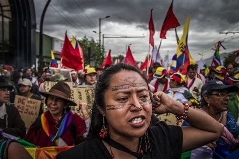 Levantamiento Indígena Y Popular En Ecuador Las Fuerzas En Contienda Y