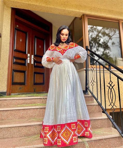 8 Beautiful Ethiopian Celebrities Best Dressed Habesha Kemis For 2022